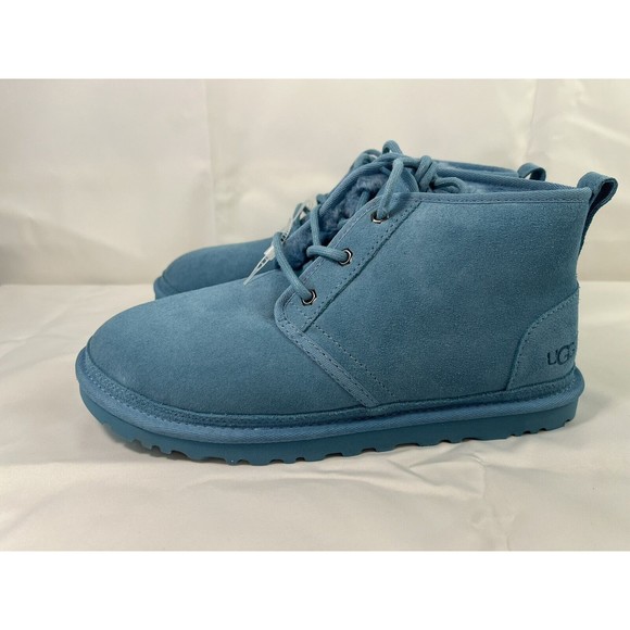 UGG AUSTRALIA NEUMEL 3236  SAMBA BLUE CHUKKA ANKLE BOOTS MENS SIZE 9 NEW - Picture 4 of 8